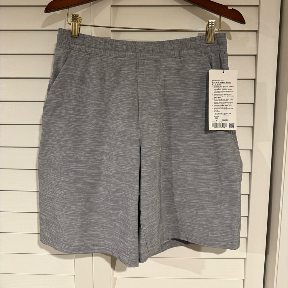 Lululemon Pace Breaker Shorts 9” Lined